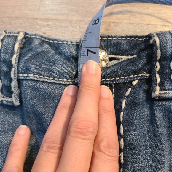 Miss me size 27 women's bootcut distressed jeans - Picture 12 of 13